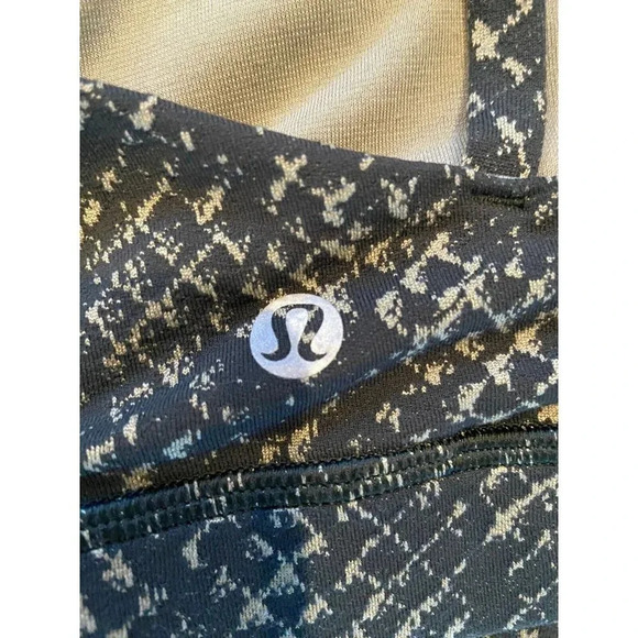 Lululemon Sports Bra Olive Green Tan Small S - Picture 3 of 3